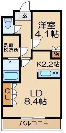 エルガーデンの物件間取画像